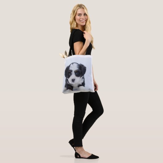 Aangepast uw eigen dubbelzijdige Canvas tas (Op model)