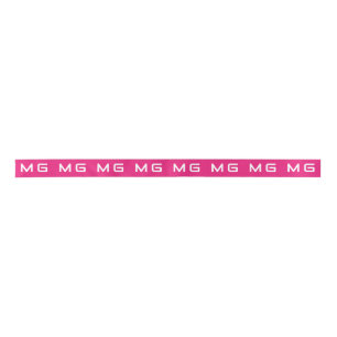 Aangepast Uw Eigen Merk Logo Roze Kleurenlint Lint