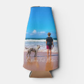 Aangepast uw favoriete Fotofles Koeler met Tekst (Voorkant)