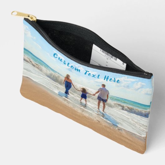 Aangepast uw foto en tekst op maat etui (Open)