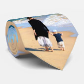 Aangepast uw foto-Stropdas op maat Stropdas (Opgerold)