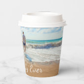 Aangepast uw fotodocument koppen tekst beste famil papieren bekers (Achterkant)