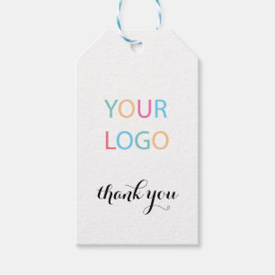 Aangepast uw Logo bedrijf Cadeaulabel