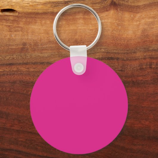 Aangepast uw offerte hier Gift Hot Pink gepersonal Sleutelhanger (Achterkant)