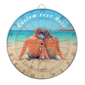 Aangepast uw Photo Dart Board Gift met aangepaste  Dartbord (Voorkant)