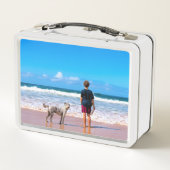 Aangepast uw Photo Metal Lunch Box (Achterkant)