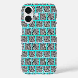 Aangepast Uw QR-code Grappig iPhone Case Kies Kleu