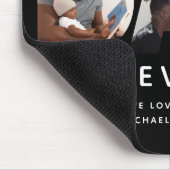 Aangepast vaders Dag Foto Collage Beste pap Script Muismat (Hoek)