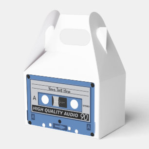Aangepast vak voor Cassettebandje Bedankdoosjes