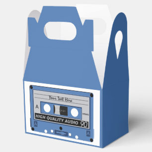 Aangepast vak voor Cassettebandje Bedankdoosjes