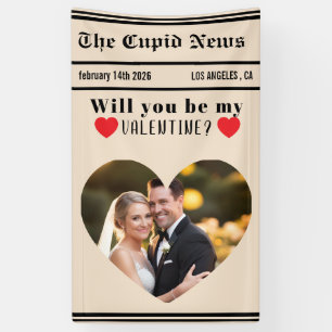 Aangepast Valentijnsdag Cadeau-idee, Printbare Wil Spandoek