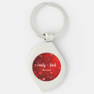 Aangepast Valentijnsdag Liefdescadeau voor Hem & H Sleutelhanger
