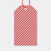 Aangepast van Santa North Pole Naughty of Nice Cadeaulabel (Achterkant)