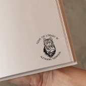 Aangepast vanuit de bibliotheek van het Wolf Book Rubberstempel