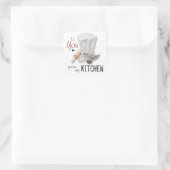 Aangepast vanuit mijn keuken Stickers (Tas)