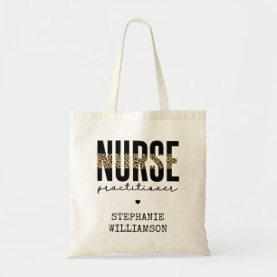 Aangepast verpleegkundige NP-cheetah-Afstuderen Tote Bag