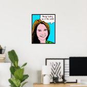 Aangepast verzoek voor cartoon Art Poster (Thuiskantoor)