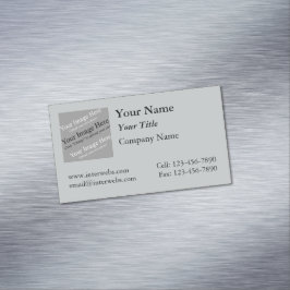 Aangepast Vierkant Logo Magnetisch Visitekaartje