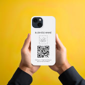 Aangepast vierkant zakelijk Logo en kwaliteitsgara iPhone Hoesje