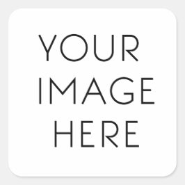 Aangepast Vierkante Sticker