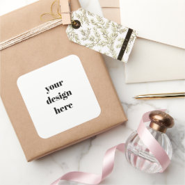 Aangepast Vierkante Sticker