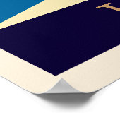 Aangepast Vintage Poster (Hoek)