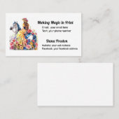 Aangepast Visitekaartje (Voorkant / Achterkant)