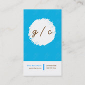 Aangepast Visitekaartje Carpentry (Achterkant)