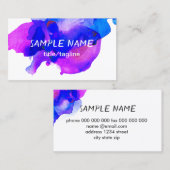 aangepast visitekaartje dubbelzijdige abstracte ku (Voorkant / Achterkant)