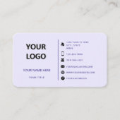 Aangepast Visitekaartje met uw eigen ontwerp (Voorkant)