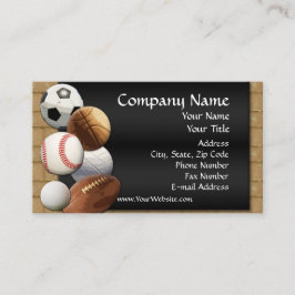 Aangepast Visitekaartje, Ontwerp Online Sport Them Visitekaartje