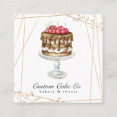 Aangepast Visitekaartje voor bakkerij (Voorkant)