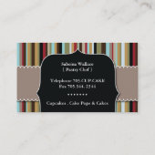 Aangepast Visitekaartje voor bakkerij (Achterkant)