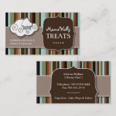 Aangepast Visitekaartje voor bakkerij (Voorkant / Achterkant)