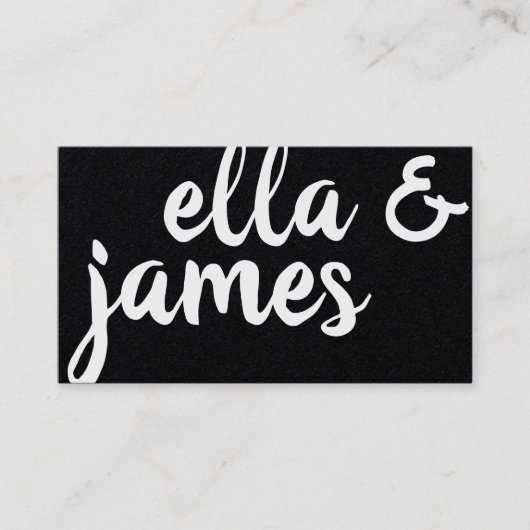 Aangepast Visitekaartje voor Curvy en Vold Minimal (Voorkant)