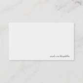 Aangepast visitekaartje voor gamers (Achterkant)