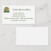 Aangepast Visitekaartje voor graslandschappen (Voorkant / Achterkant)