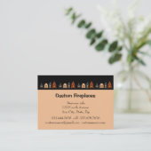 Aangepast Visitekaartje voor probleemoplossing (Staand voorkant)