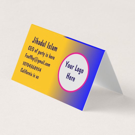 Aangepast Visitekaartjes (Voorkant)