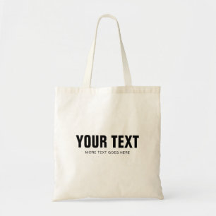 Aangepast Voeg hier Logo tekst toe met hoogste bud Tote Bag