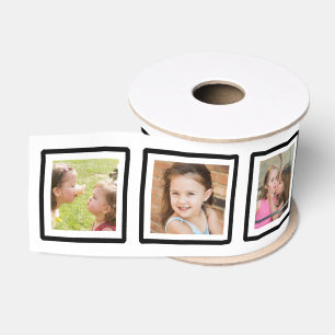 Aangepast voeg je eigen foto's toe Foto's in Lijst Grosgrain Lint