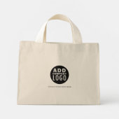 Aangepast Voeg je eigen Logo toe Mini Tote Bag (Achterkant)