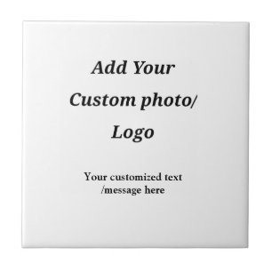 Aangepast Voeg uw foto toe logo jouw tekst Custom Tegeltje