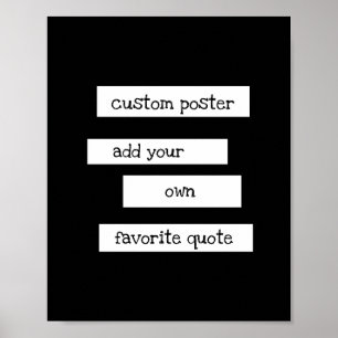 aangepast voeg uw offerte-poster toe, modern poster