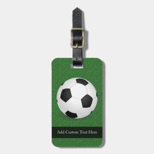 Aangepast Voetbal Bagagelabel