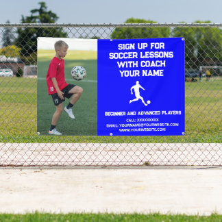 Aangepast Voetbal Football Coaching Klasse Lessen  Spandoek