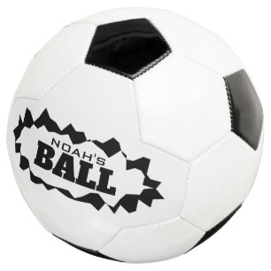 Aangepast voetbal met ontwerp van een opening in d