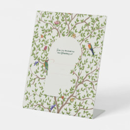 Aangepast voetstuk | Huwelijk & Evenement Weergave Reclamebord Met Voetstuk