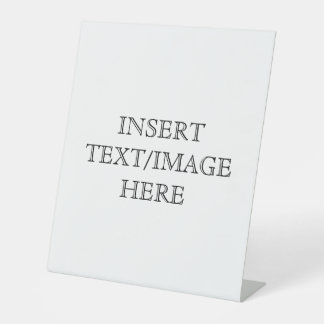 Aangepast voetstuk reclamebord met voetstuk