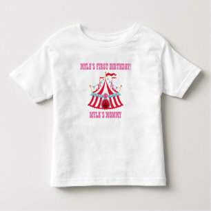 Aangepast vogelfeest T-Shirt voor meisjes